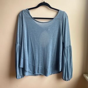 Free People keyhole blouse